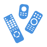 テレビ、DVD、エアコン、照明など家電製品の複数のリモコンをスッキリさせたい!